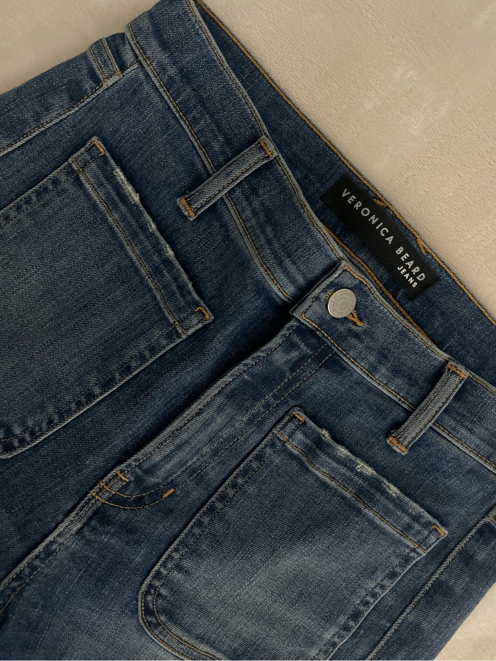 Veronica Beard- Women's Blue Denim Jeans - Picture 3 of 10